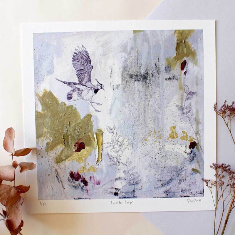 Lavender Leap - Limited Edition Giclee Print