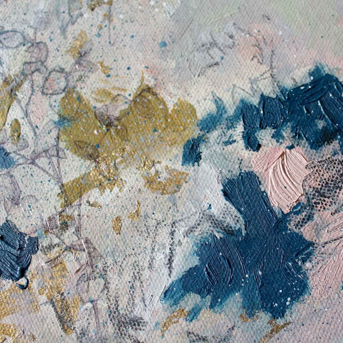 Bright Haze Painting Detail