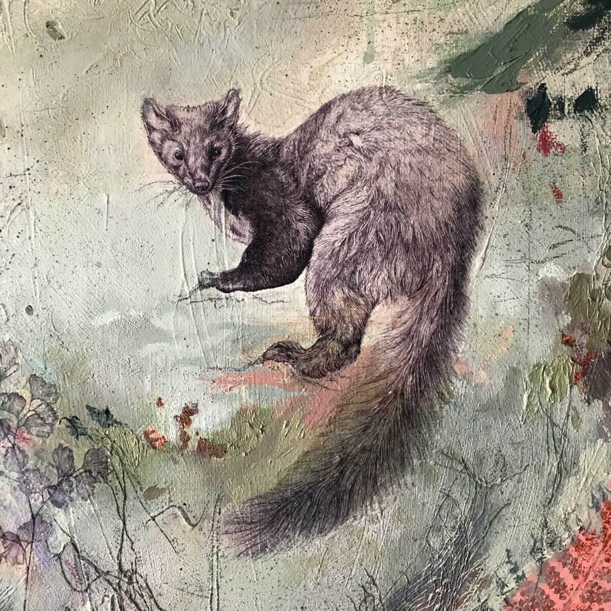 Eden-Painting-Pine-Marten-Sky-Siouki