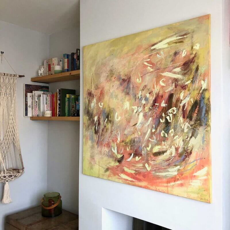 This Summer I Fell in Love with the Sycamore Seeds - Original Painting - Image 8