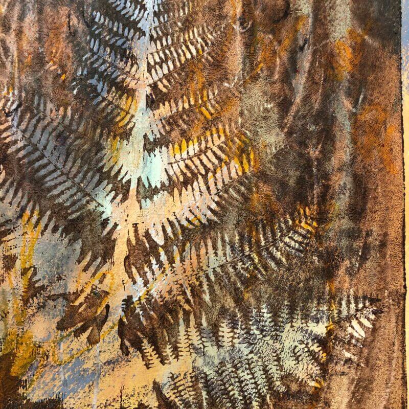 Autumn-Fern-Monoprint-Detail-Sky-Siouki