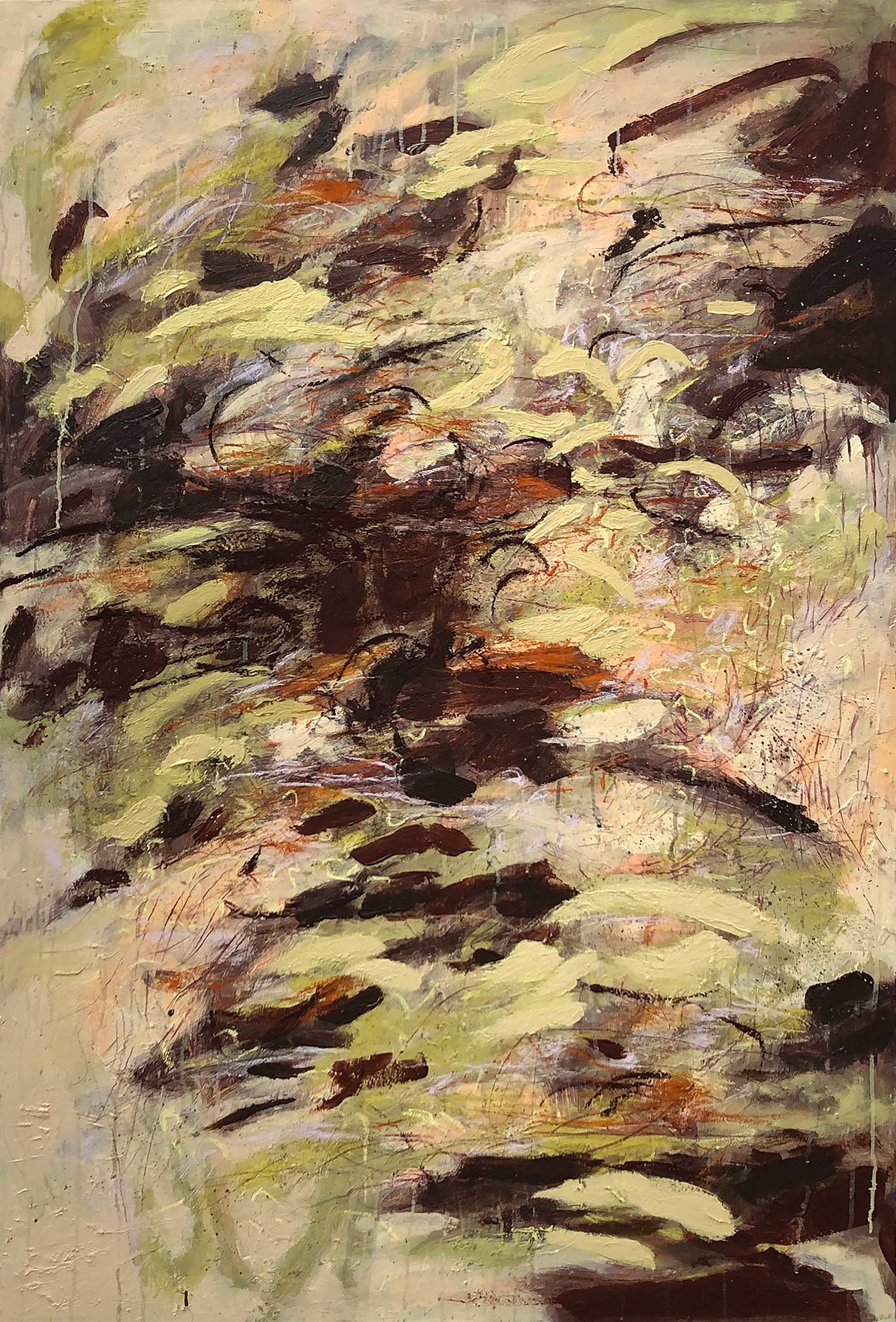 I Feel Myself So Deeply Rooted in the Earth - Original Painting